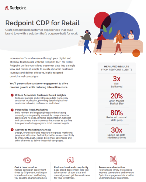 Redpoint CDP for Retail Solution Brief | Redpoint Global