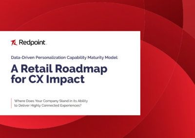 Data-Driven Personalization Capability Maturity Model: A Retail Roadmap  for CX Impact