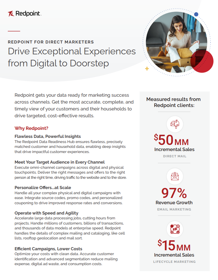 Redpoint For Direct Marketers Featured Image