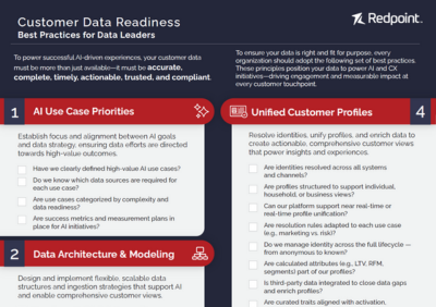 Customer Data Readiness: Best Practices for Data Leaders