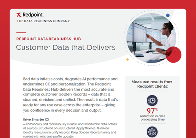 Redpoint Data Readiness Hub