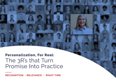 Personalization, For Real: The 3 R’s that Turn Promise Into Practice